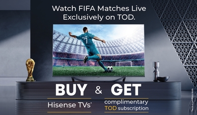 Hisense Partners With TOD to Provide Customers With Access to Watch Live FIFA World Cup